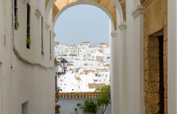 Discover the lovely white towns on the coast of the light